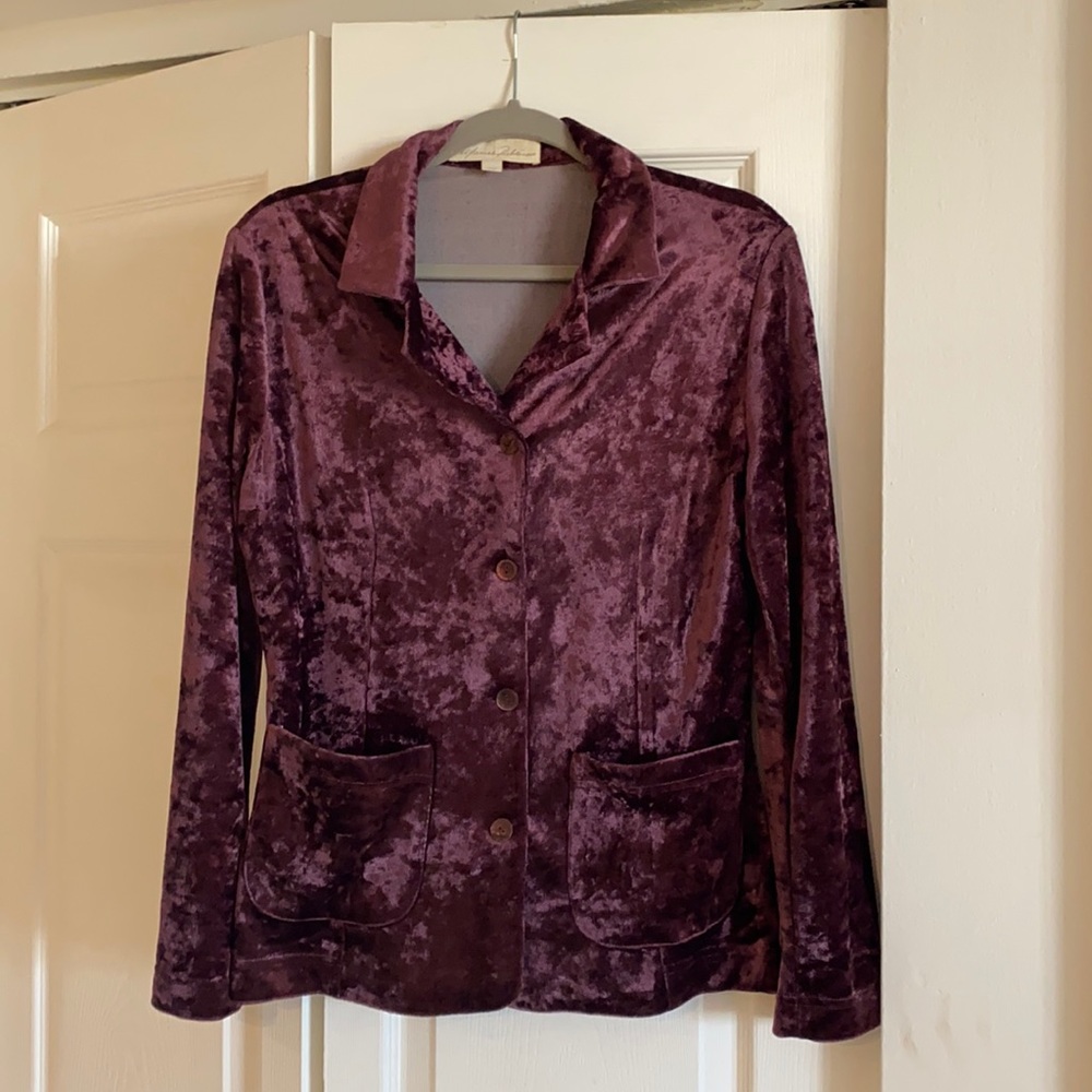 Velvet jacket